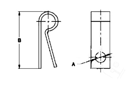 Specifications of Spring Clip Washer Pole Line Fastener-China LG Supply