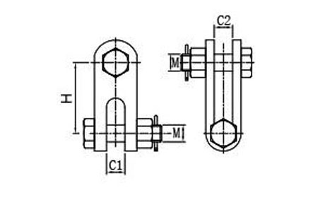 Specifications of U Type Yoke Plate for Line Fitting-China LG Manufacture