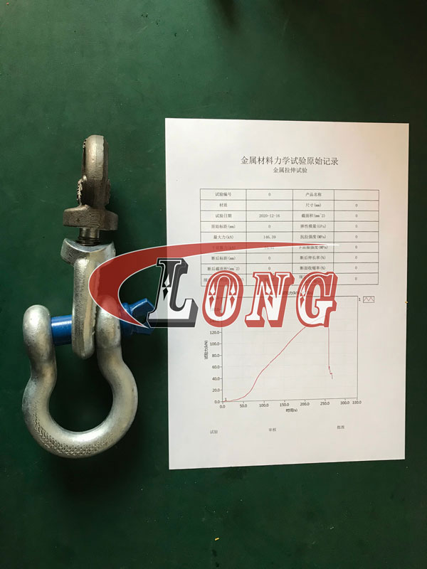 Eye Bolt Bs4278-table1 Breaking Load Test