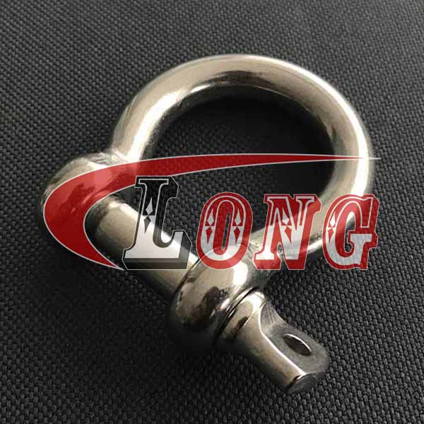 screw pin bow shackle stainless steel