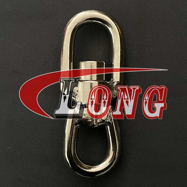 stainless steel chain swivels d type fishing trawling net