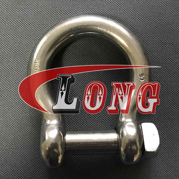 Bow Shackle Stainless Steel Square Head Pin