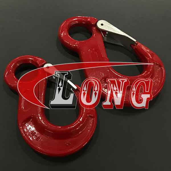 eye sling hook with safety latch g80