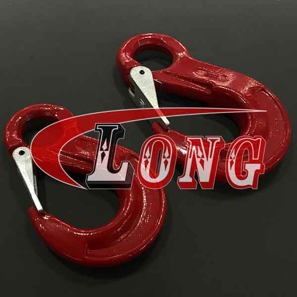 eye sling hook g80 with safety latch