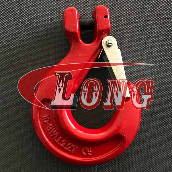 g80 clevis sling hook with latch