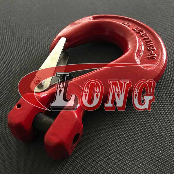 clevis sling hook grade 80 with latch
