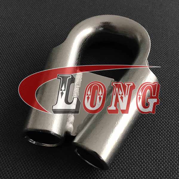 thumbnail image 2 of JY-MARINE 316 Stainless Steel Tube Thimble - Heavy Duty Wire Rope Protection (2 Pack, M12) 2 of 12