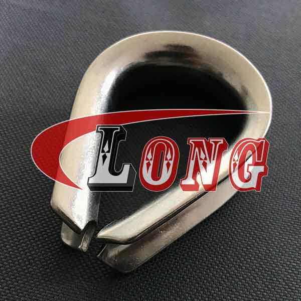 wire rope thimble stainless steel European type