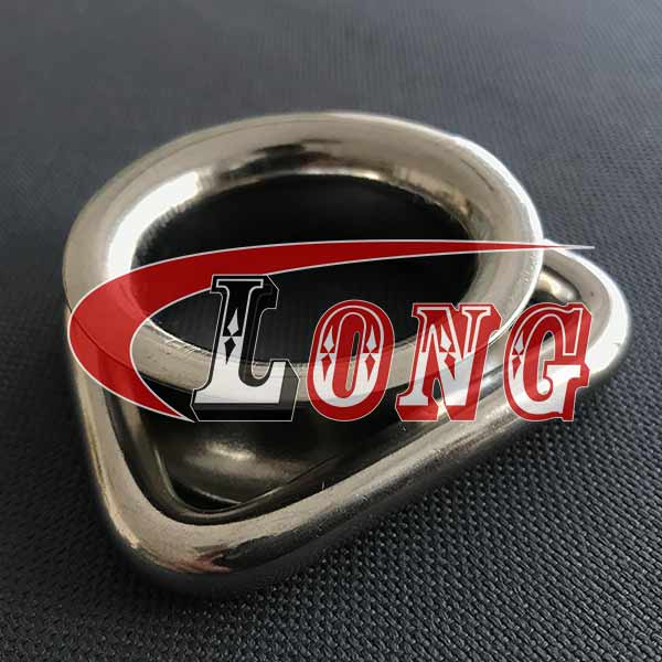 Stainless Steel D Ring Thimble Round Shave Wire Rope