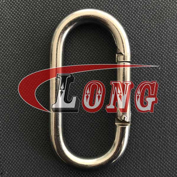 Oval Snap Hook Stainless Steel