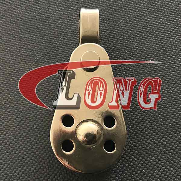 Stainless Steel Pulley Block with Removable Pin