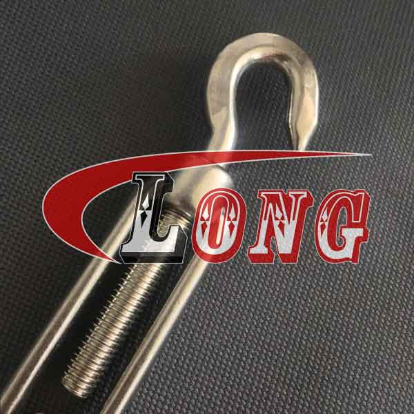 stainless steel turnbuckle hook and hook DIN1480