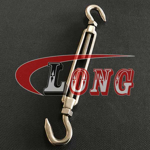 hook turnbuckles stainless steel commercial European type 