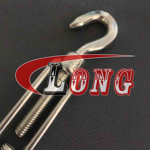 buy stainless steel turnbuckles DIN1480 hook and hook