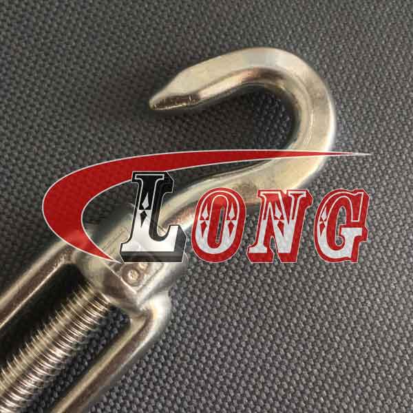 stainless steel turnbuckles hook hook DIN1480 for sale