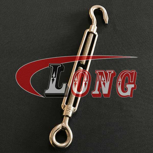 stainless steel turnbuckle eye and hook JIS type