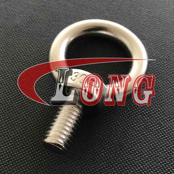 large stainless steel eye bolts