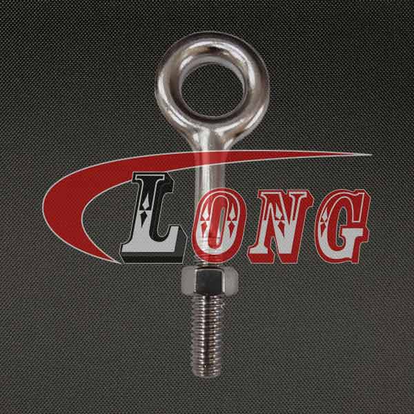 Regular Nut Eye Bolts G-291 Stainless Steel-LG RIGGING®