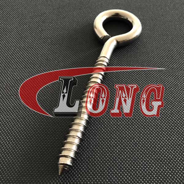 stainless steel threaded eye bolt