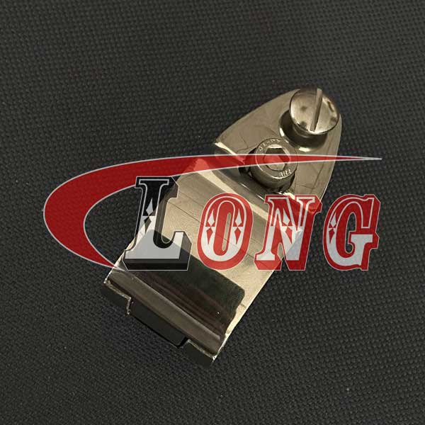 stainless steel top slide screw pin bimini top clamps