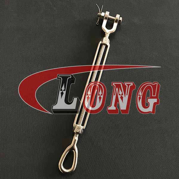 Jaw and Eye Turnbuckle US Type Stainless Steel