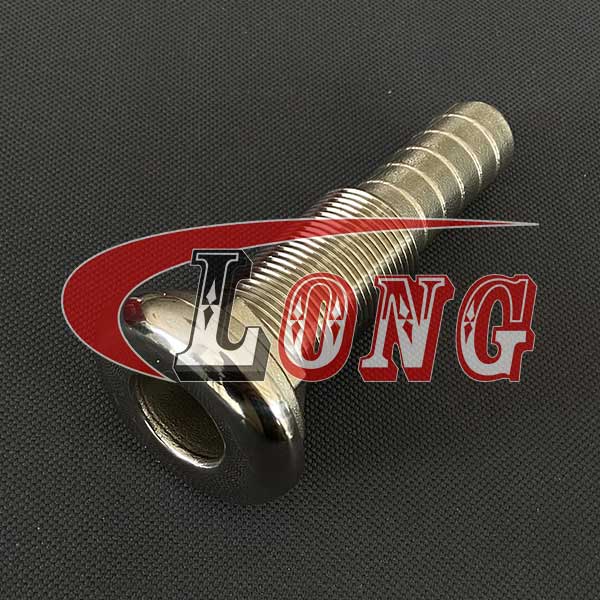 Stainless Steel Low Profile Thru Hull Fitting Hose Connection-China