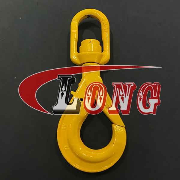 G80 Eye Swivel Self-locking Hook with Bearing