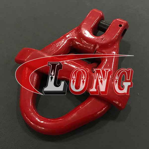 G80 Clevis Skip Hook Container Clevis Link C/W Gated Catch