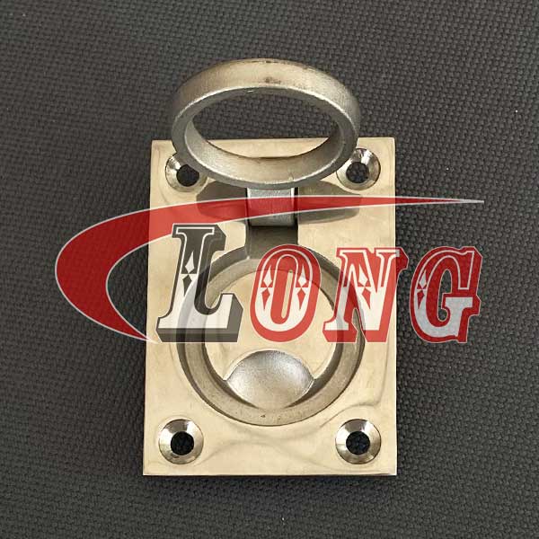 stainless steel marine flush ring pull