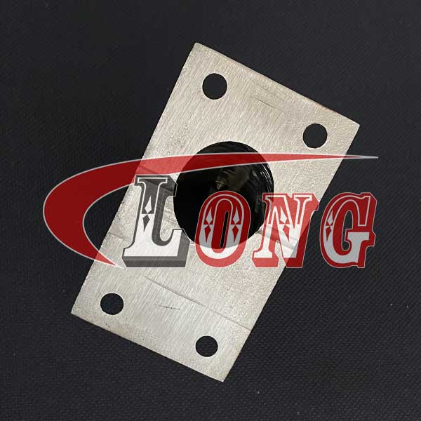 base fitting stainless steel boat rectangular base 60 degree