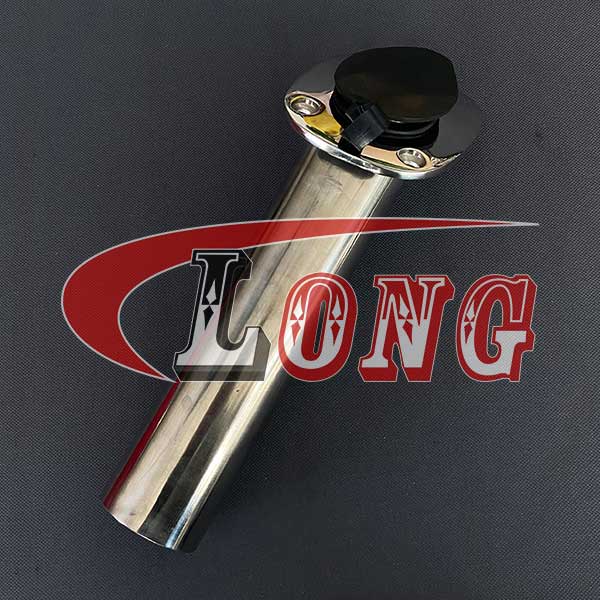 stainless steel rod holder rubber cap china lg rigging