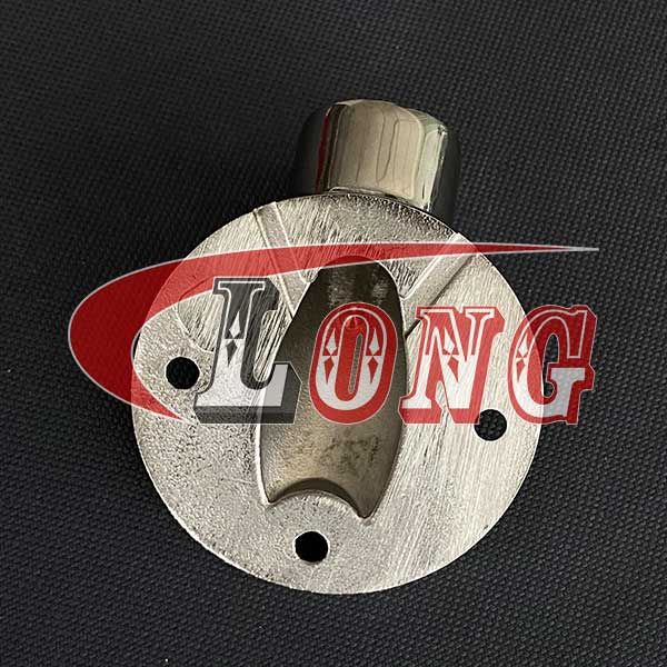 top boat flag pole socket 30 degrees rail fittings