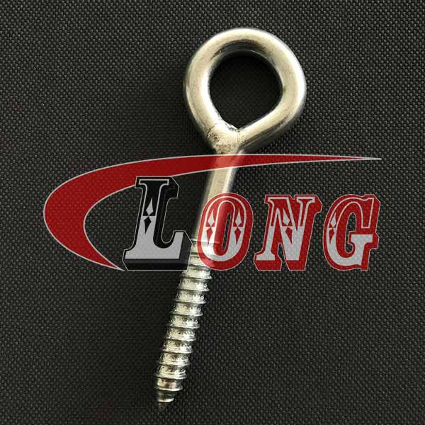 Lag Screw Eye Bolt, Welded