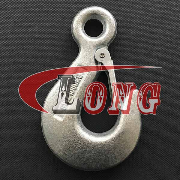 Lifting Eye Hook with Latch DIN689
