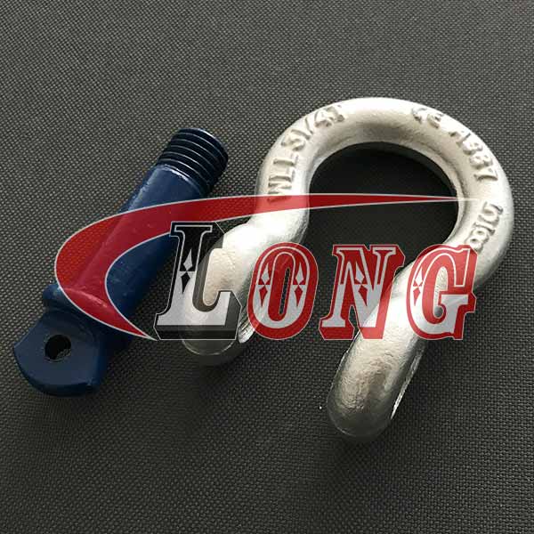 screw pin anchor shackle g209 China manufacturer