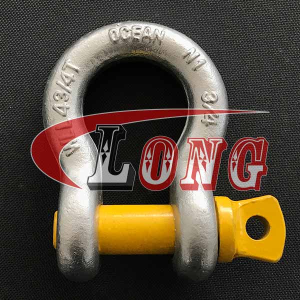 rigging anchor shackle screw pin g209 China manufacturer