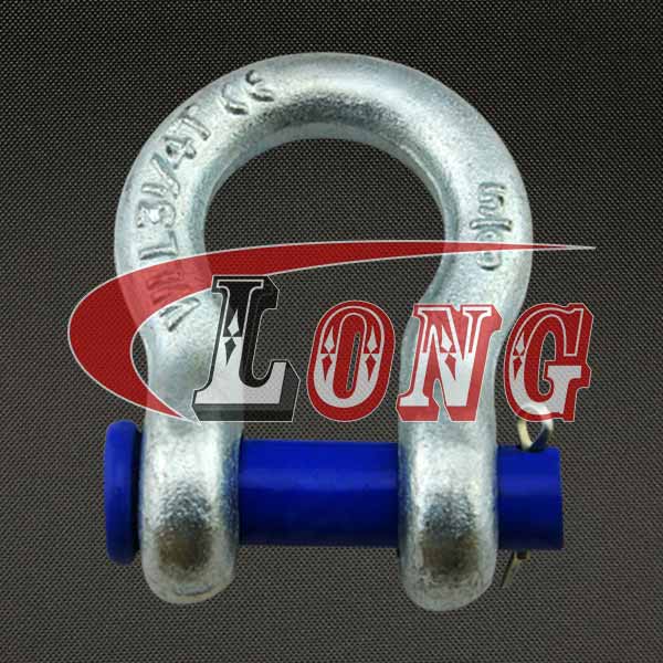 Round Pin Anchor Shackle U.S. Type