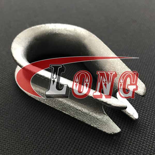 Galvanized Wire Rope Thimble Light Duty US Type