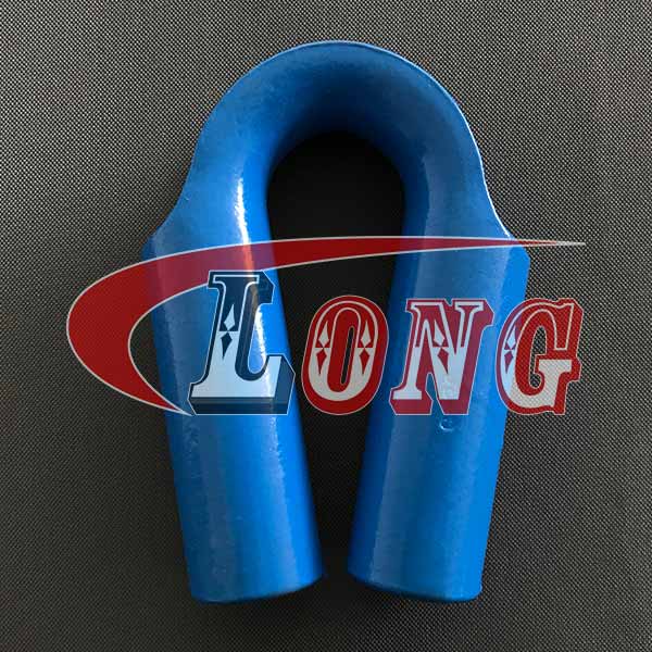 Tubular Thimble with Gusset Galvanized SCMG Type -LG RIGGING®