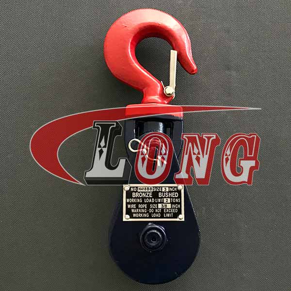 Light Champion Snatch Block With Hook 418-LG RIGGING®
