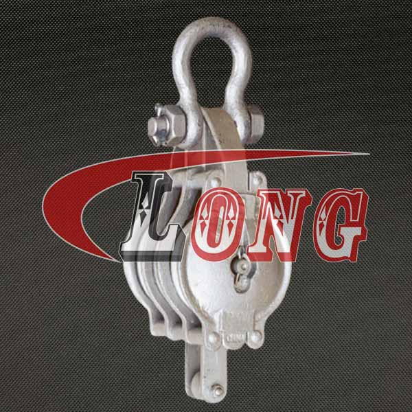 Malleable Iron Shell Shackle Block Triple Sheave-LG RIGGING®