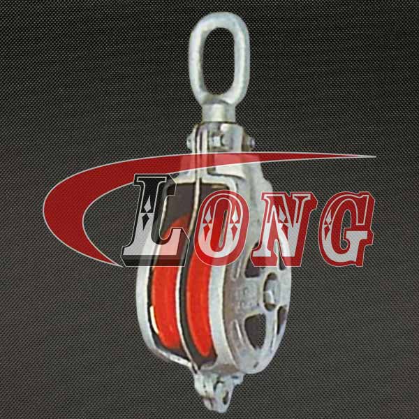 Marine Snatch Block Double Wheel-LG RIGGING®