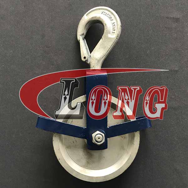 Single Sheave Snatch Block With Shelf-LG RIGGING®