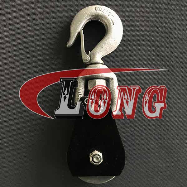 Double Sheave Snatch Block Safety Hook-China LG Supply