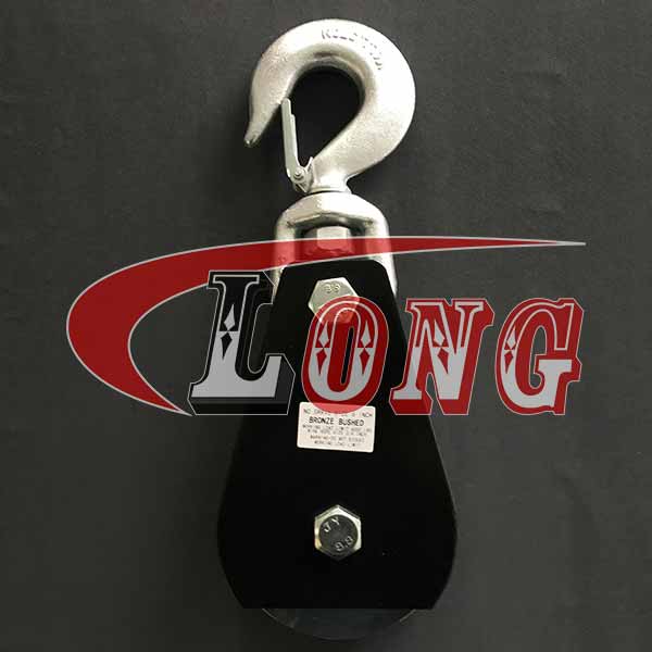 Swivel Hook Snatch Block-China LG Supply