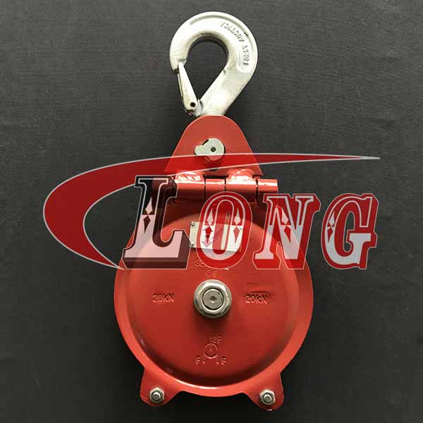 Steel Pulley With Hook Open Type-LG RIGGING®