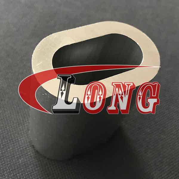 Wire Rope Ferrule Aluminium Oval Shape-LG RIGGING®