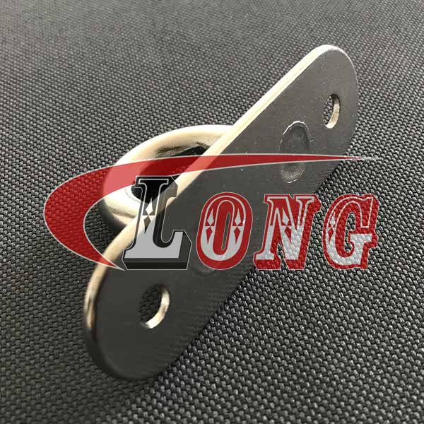 Stainless Steel Oblong Pad Eye, Oblong Eye Plate