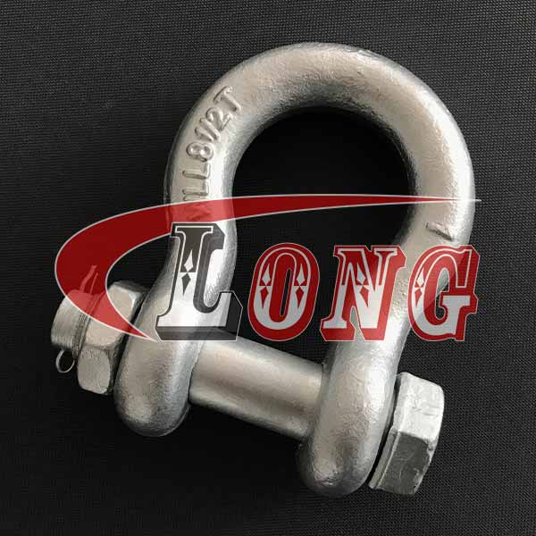 Bolt Type Anchor Shackle G-2130 U.S. Type for Trawling Gear