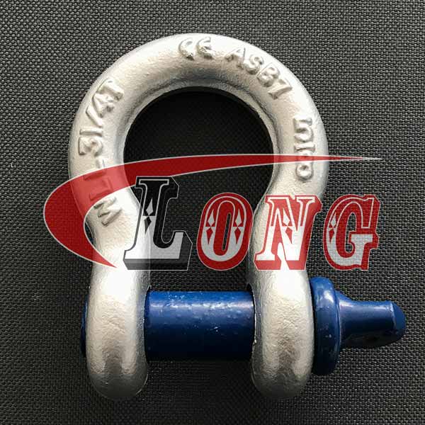 Screw Pin Anchor Shackle G-209 U.S. Type for Trawling Gear